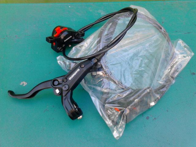 shimano non series hydraulic brakes